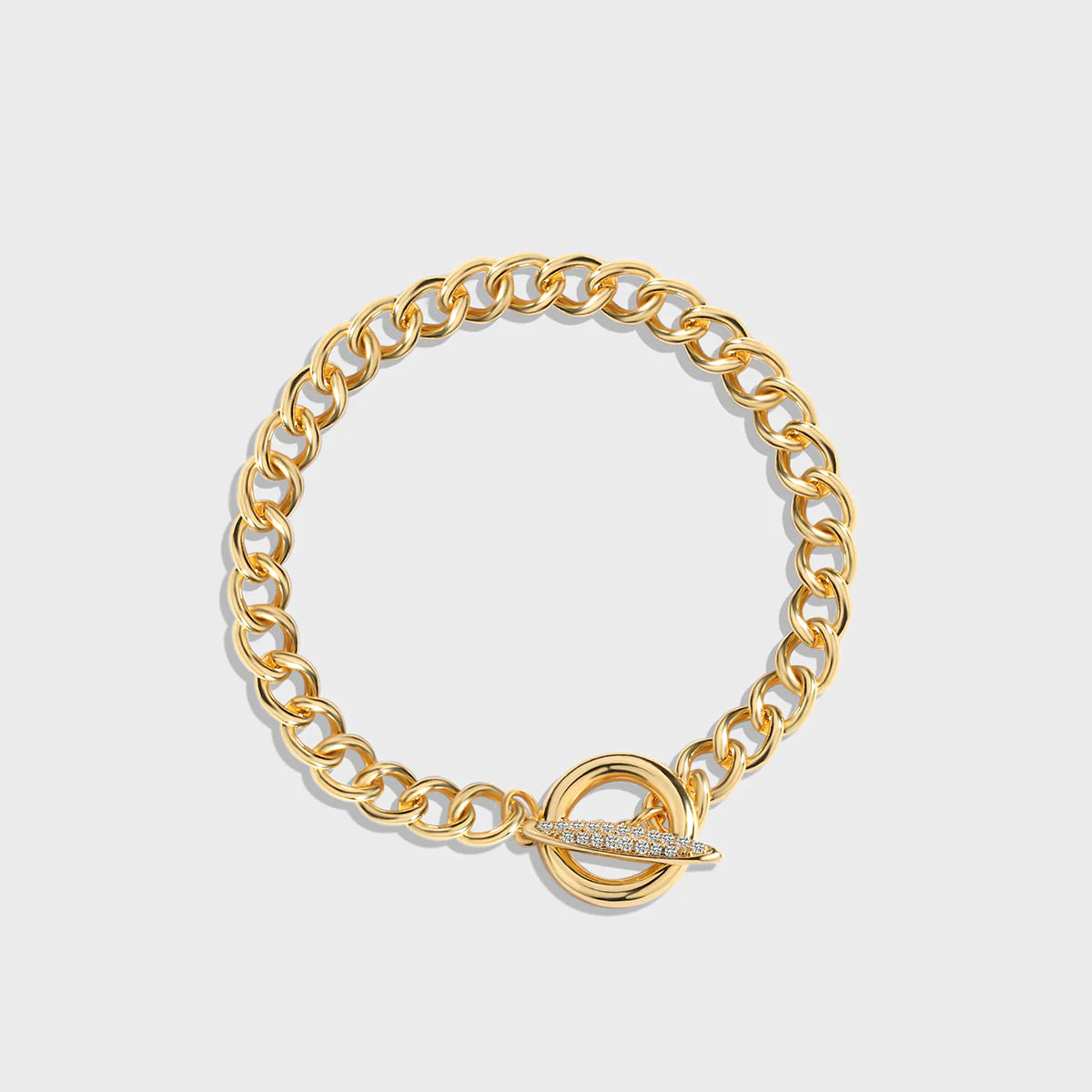 Cuban Link OT Buckle Bracelet